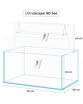 Aquael Ultrascape 90 Forest Kit Complet