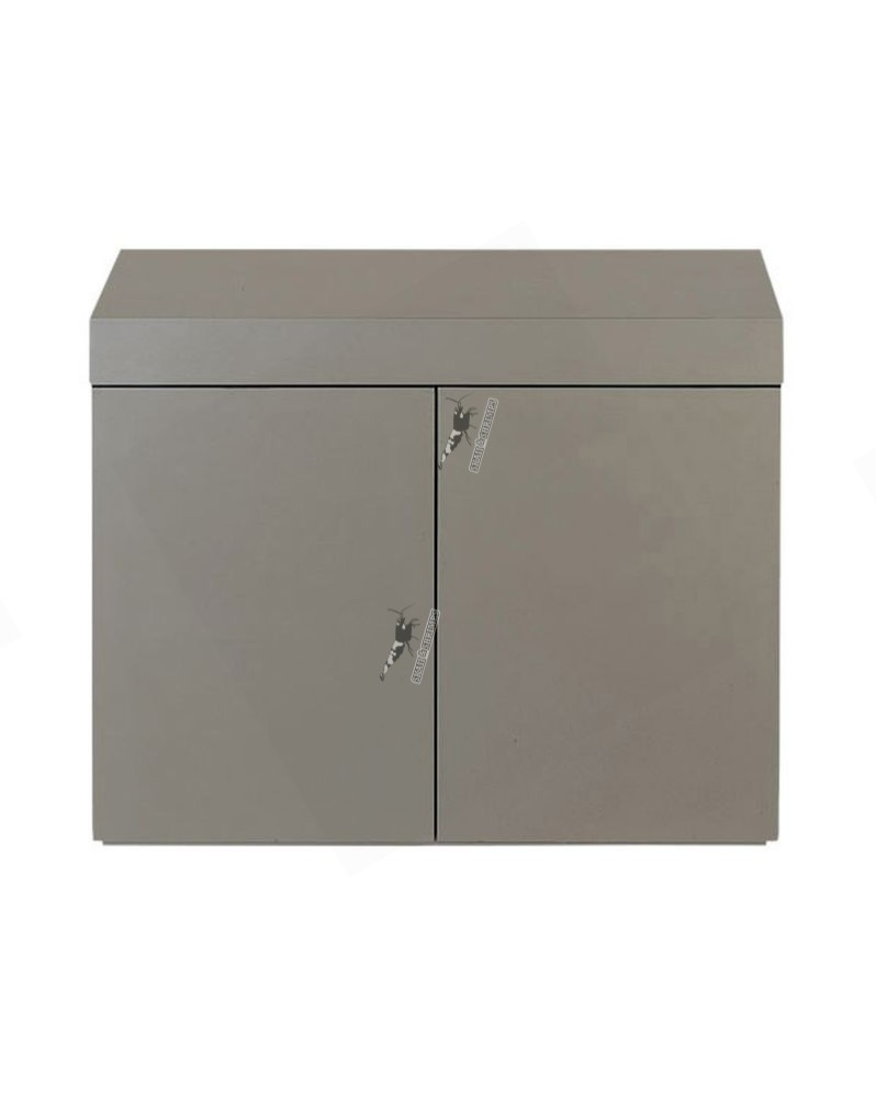 Ada Wood Cabinet 90 Metalic Silver