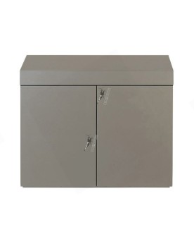 Ada Wood Cabinet 120 Metalic Silver