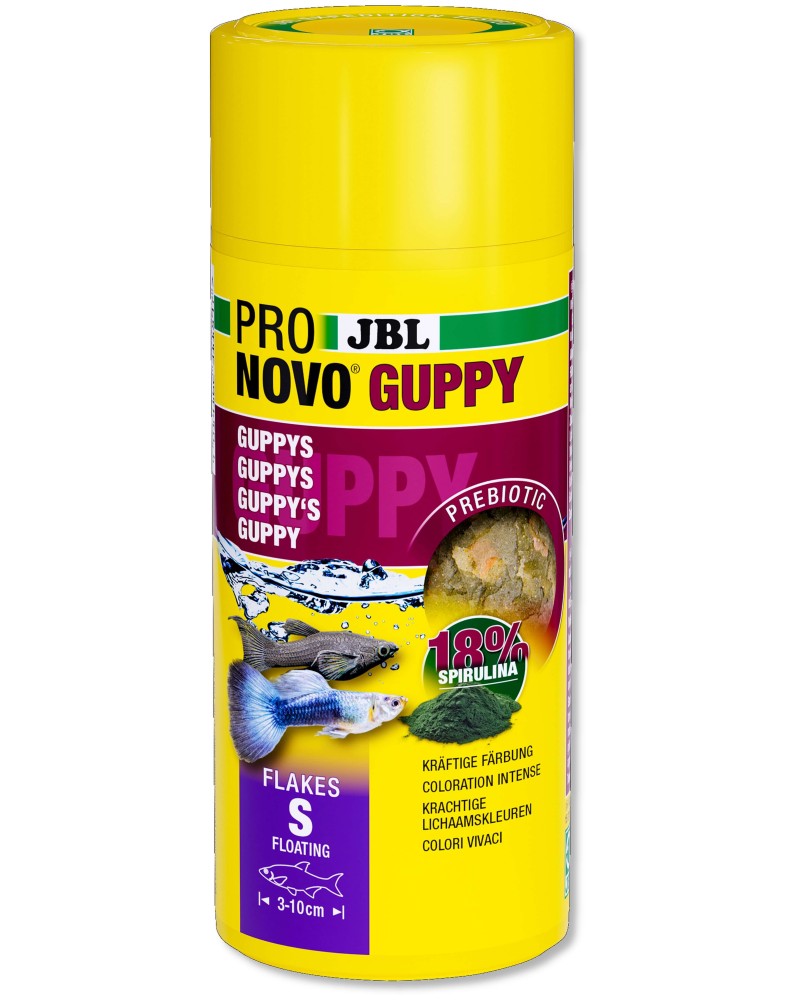 JBL - Pronovo Guppy Flakes S - 250ml