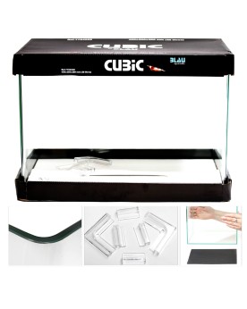 Kit Blau Cubic 40 x 25 x 28 cm (31.5L) + Chihiros A-Serie